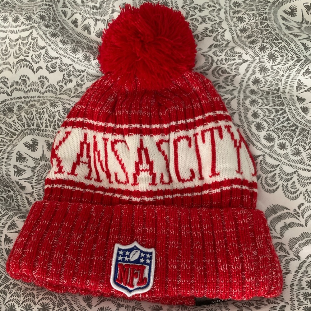 NWT New Era Kansas City Chiefs Beanie